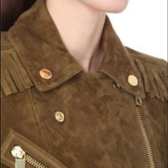 Burberry Suade Olive Jacket - Picture 3 of 4